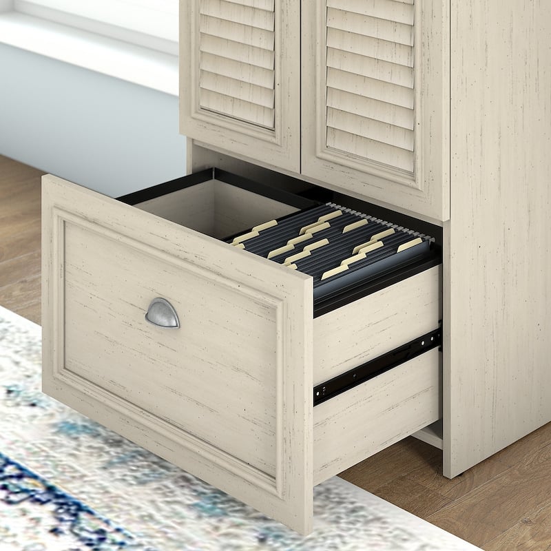 41.7-inch Cabinet with Drawer - 23.74"L x 16.06"W x 41.69"H - 23.74"L x 16.06"W x 41.69"H