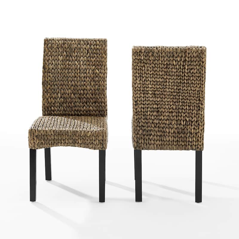 Crosley Edgewater 2Pc Dining Chair Set - 24"dx 18.75"wx37.38"h