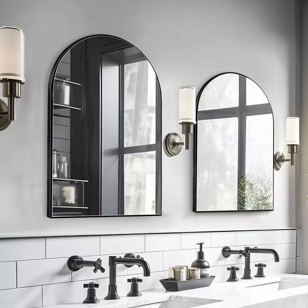Bathroom Arch Aluminum Wall Mirror Vanity Mirrors