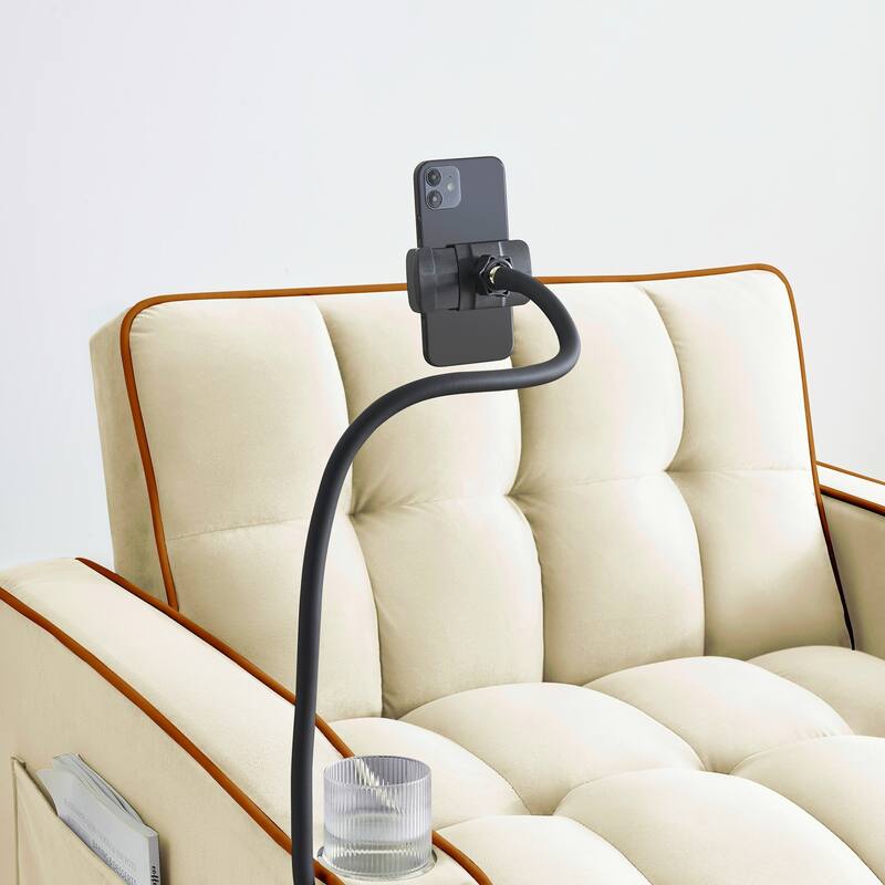 Adjustable backrest multifunctional sofa bed modern design
