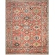 preview thumbnail 6 of 12, Nourison Vintage Washables Indoor only Red Persian Area Rug 7'10" x 9'10" - Rust/Multicolor