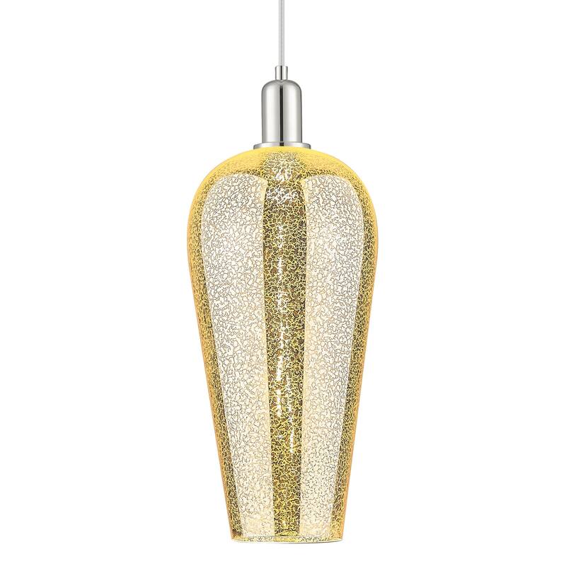 Innovations Lighting 716-1P-G456-8ME Chelsea 8" Wide Mini Pendant with - Polished Nickel