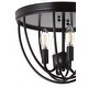 preview thumbnail 6 of 6, Alma 13.75" Metal LED Flush Mount, Oil Rubbed Bronze by JONATHAN Y