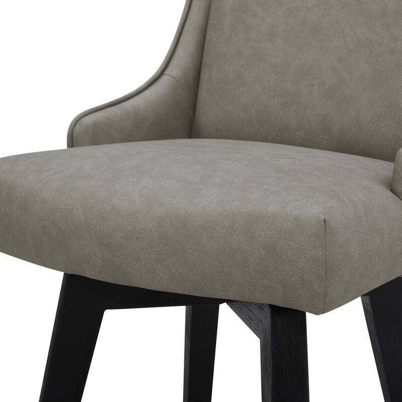 Spruce & Spring Jayden Upholstered Counter Height Swivel Barstool Set