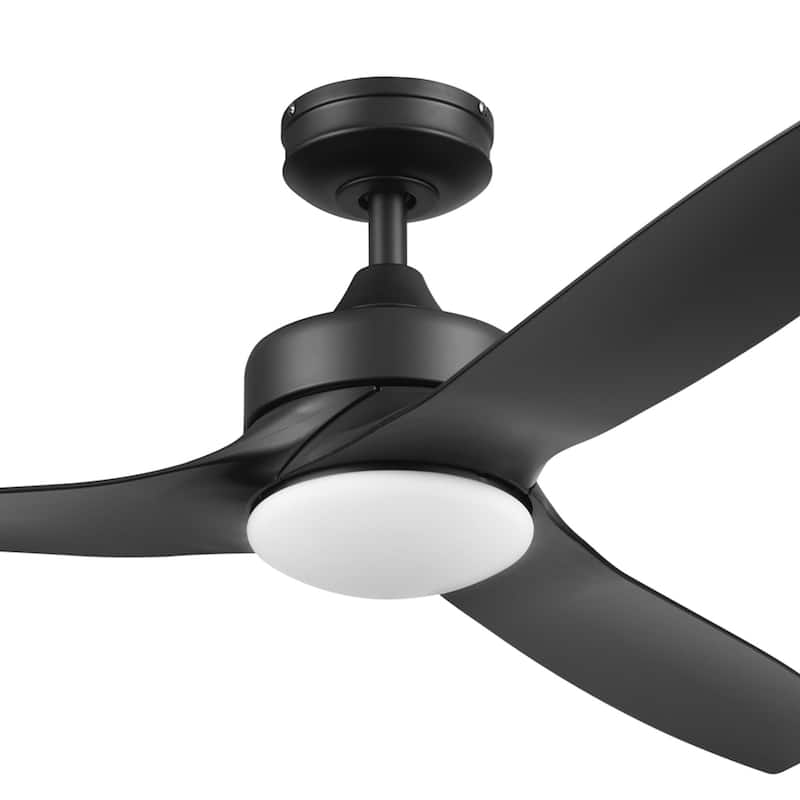 52" Honeywell Lynton Indoor/Outdoor Ceiling Fan with Color Changing LED Light, Remote Control, High Performance Blades