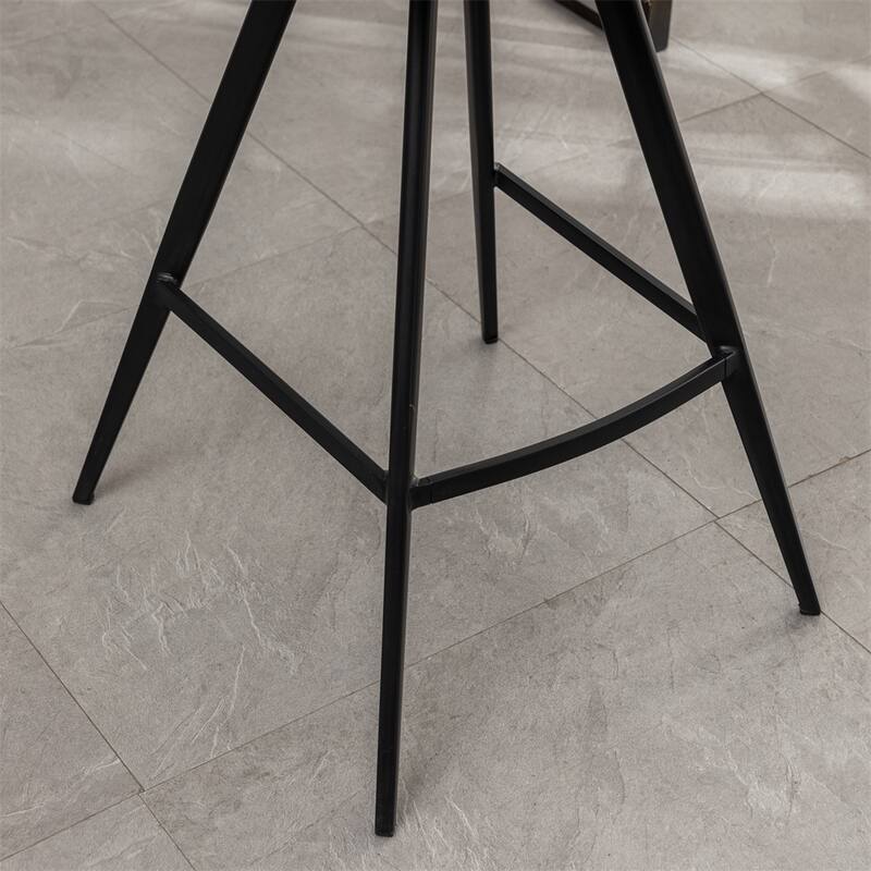Fabric Kitchen Counter Height Stools (Set of 2)