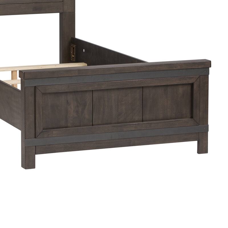 Liberty Furniture Thornwood Hills Youth Panel Bedroom Set with Bed, Dresser, Mirror - Full or Twin