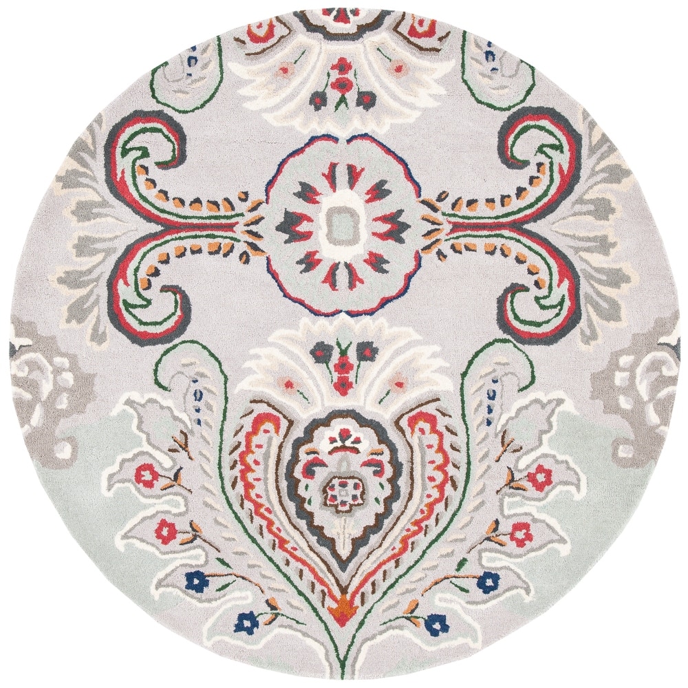 SAFAVIEH Handmade Bella Manjulata Floral Wool Rug