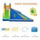 preview thumbnail 5 of 4, Inflatable Slide Bouncer Water Park Bounce House with 480W Air Blower