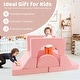 preview thumbnail 19 of 20, Costway Kids Modular Play Sofa 8 PCS with Detachable Cover for - See Details