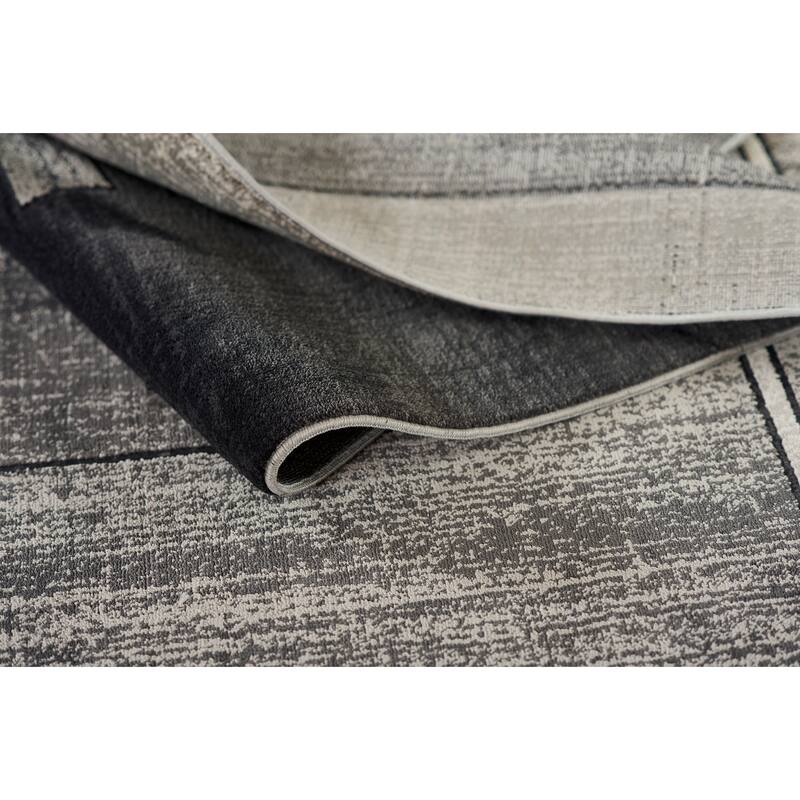 Momeni Edition Polyester Geometric Area Rug