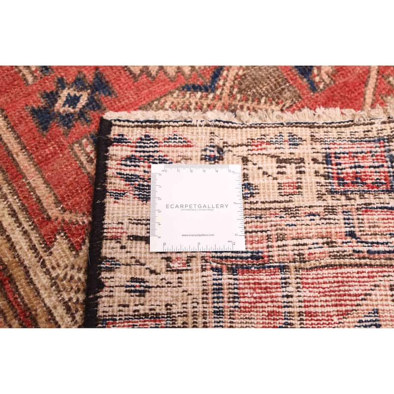 ECARPETGALLERY Hand-knotted Konya Anatolian Red Wool Rug - 2'6 x 10'2