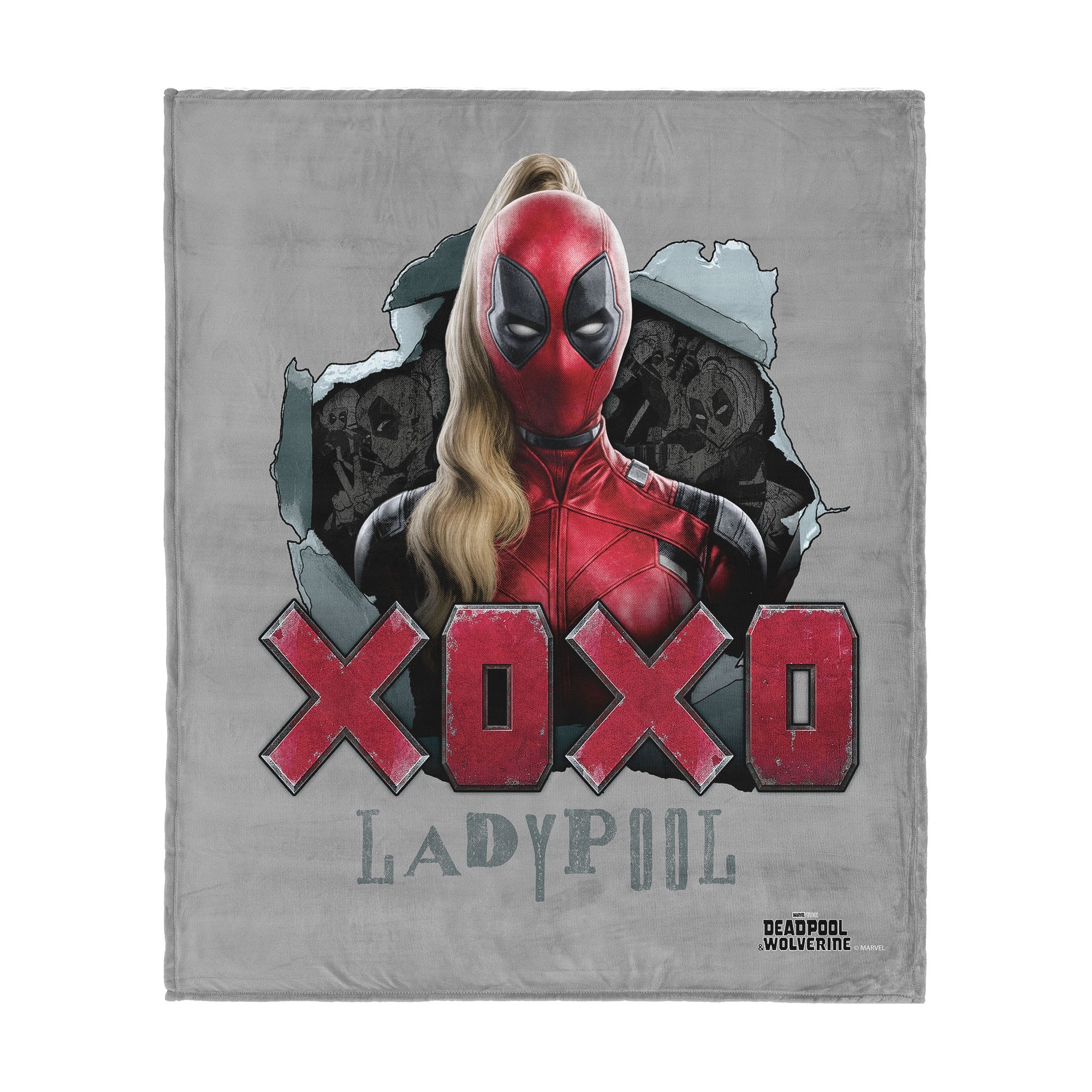 Marvel Deadpool 3 Silk Touch Throw Blanket