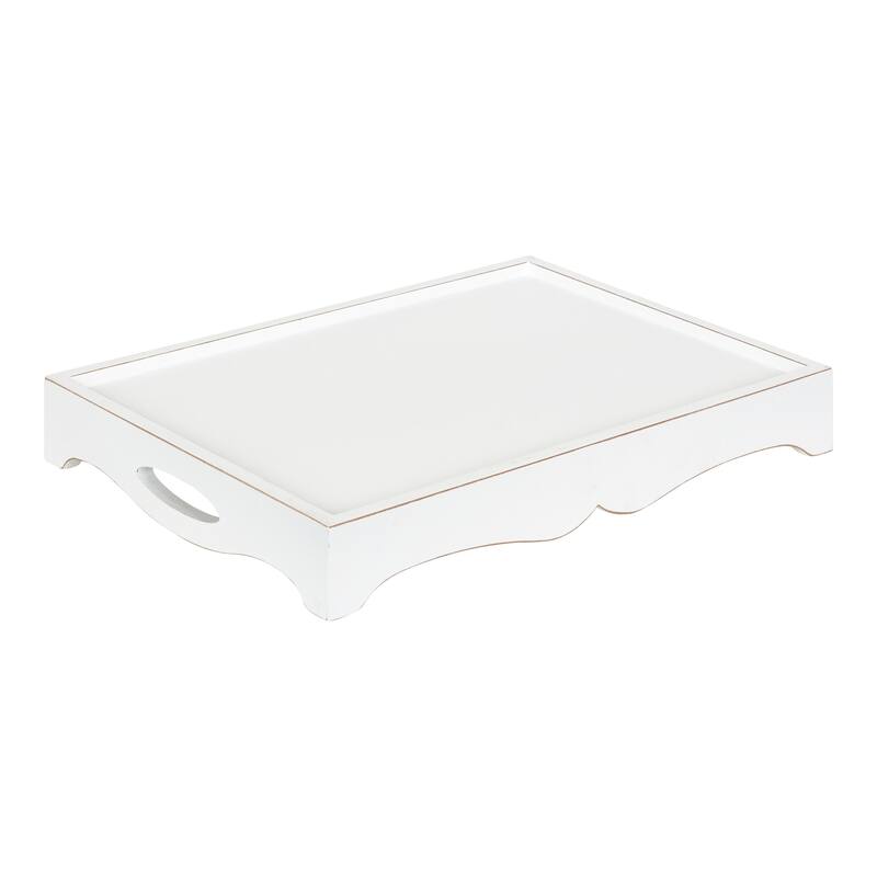 Kate and Laurel Astral Decorative Wood Tray