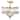Silver Orchid Furey Bronze/Gold Tiered Glass Semi-flush Lighting Fixture - 14.75"L x 14.75"W x 15.25"H