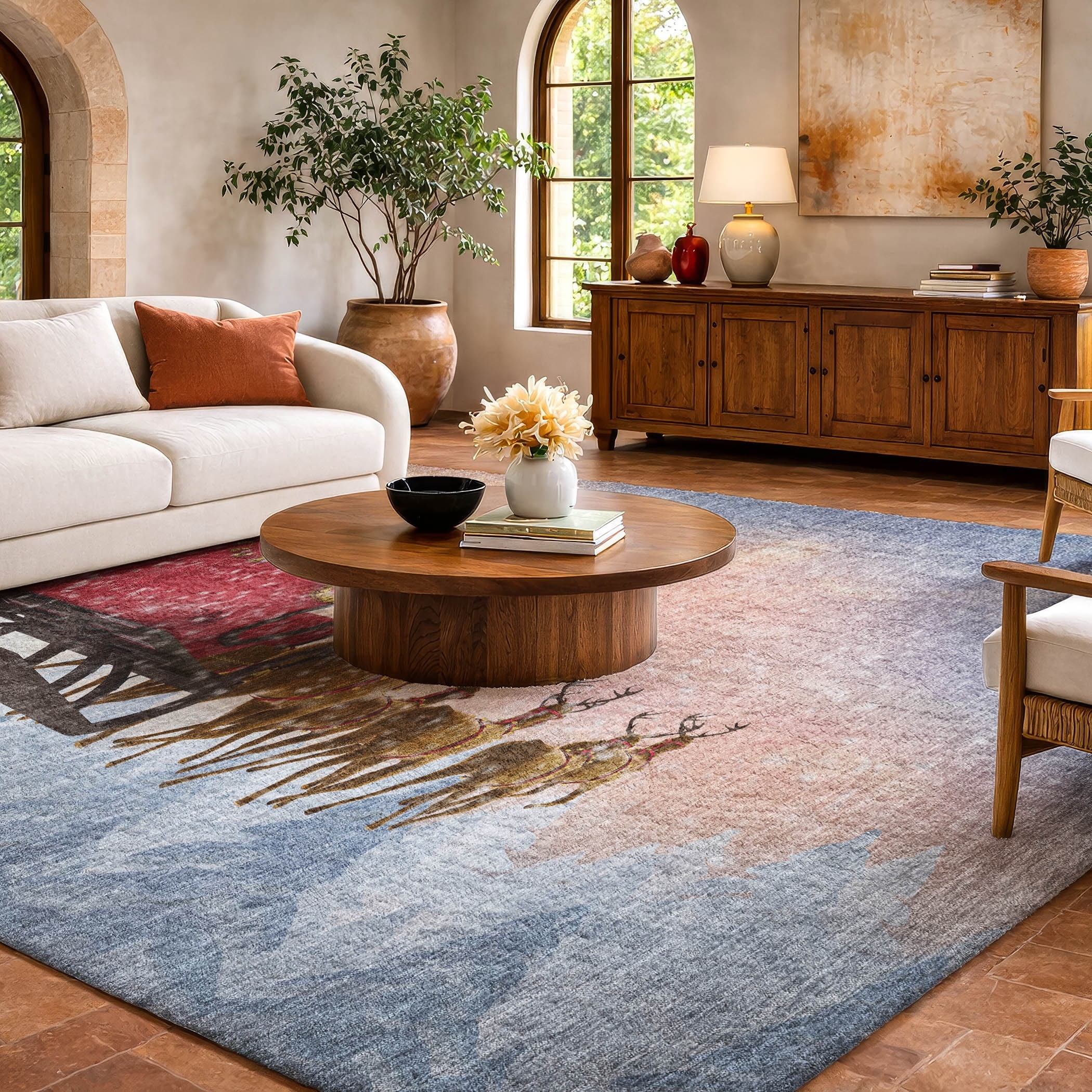 Premium Washable Super Soft Santa Dream Shag Rug