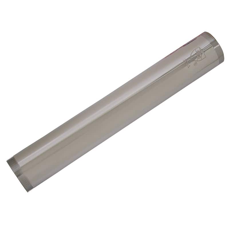 Jones Stephens P38089 1-1/2X12 17GA TBE EXT TUBE CP - Chrome Plated - Chrome Plated