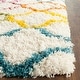 preview thumbnail 9 of 12, SAFAVIEH Kids Shag Orminda Geometric Nursery Playroom 2-inch Thick Rug