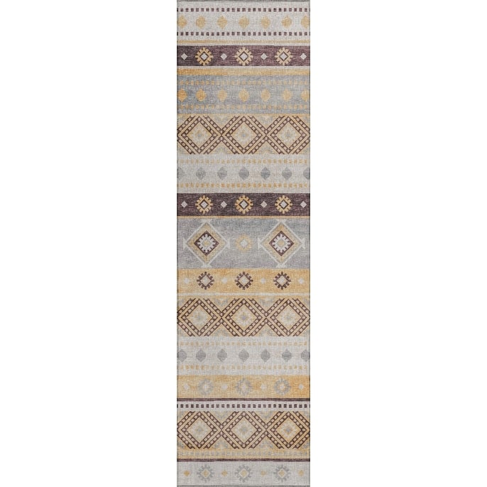 Addison Indoor/ Outdoor Yuma Southwest Boho Washable Rug