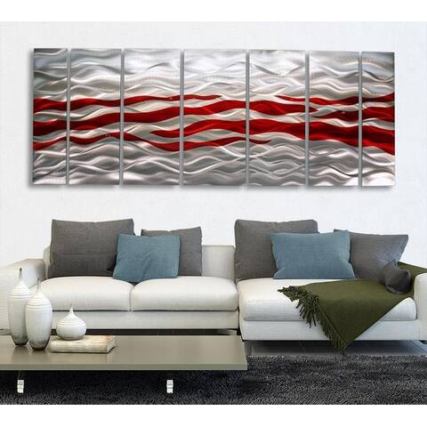 Red Metal Art Find Great Art Gallery Deals Shopping At