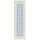 preview thumbnail 11 of 10, SAFAVIEH Handmade Kids Kenia Dots Wool Rug 2'3" x 8' Runner - Blue/Green