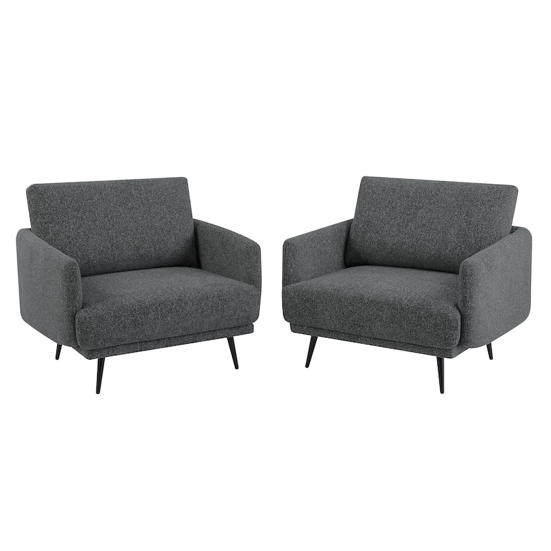 Karaka 37.5"W Oversized Armchair Leisure Sofa Accent Chair (Set of 2)