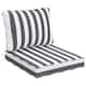 Option Gray Cabana Stripe