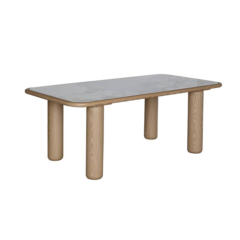 Kulindros Marble Top Dining Table
