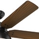 preview thumbnail 5 of 23, Hunter 52" Mill Valley Outdoor Ceiling Fan with LED Light Kit and Pull Chain - Farmhouse, Industrial, Rustic - DAMP RATED!
