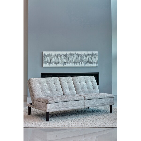 Carson Carrington Odelryd Tufted Sofa Bed with Drop-down Console