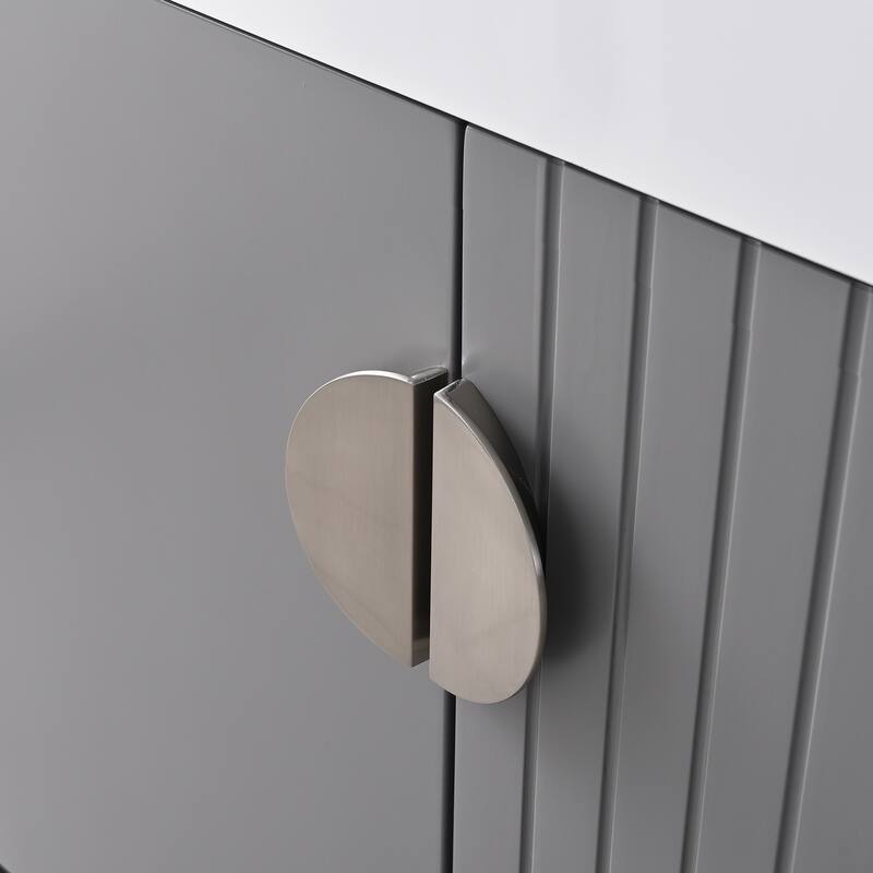 Floating Bathroom Vanity with Sink, Wood Bathroom Vanity Cabinet