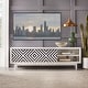 preview thumbnail 12 of 13, Lifestorey Mason Mid-century Geometric TV Stand