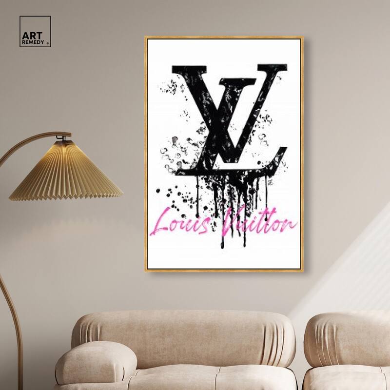 Doll Memories - Louis Drip Canvas by Art Remedy