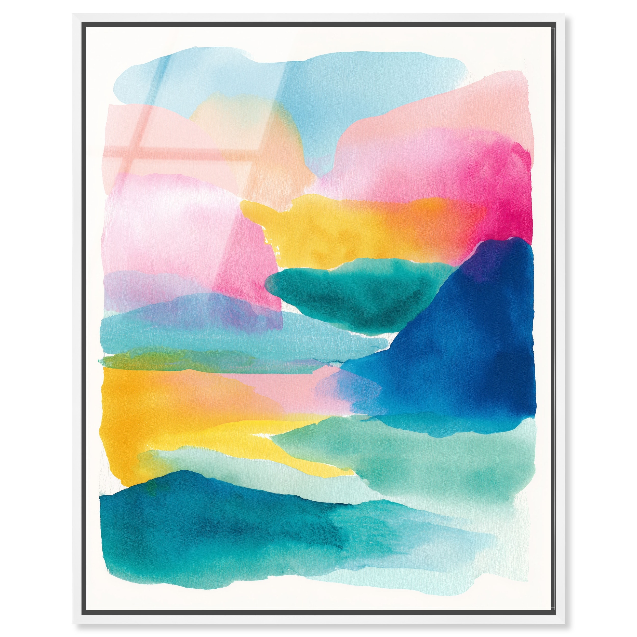 Dreamy Vistas I Whimsy Coastal Art Acrylic Print by Art Remedy