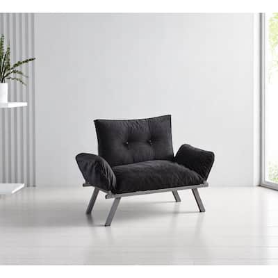 Alice Metal Frame Loveseat With Removable Cushions