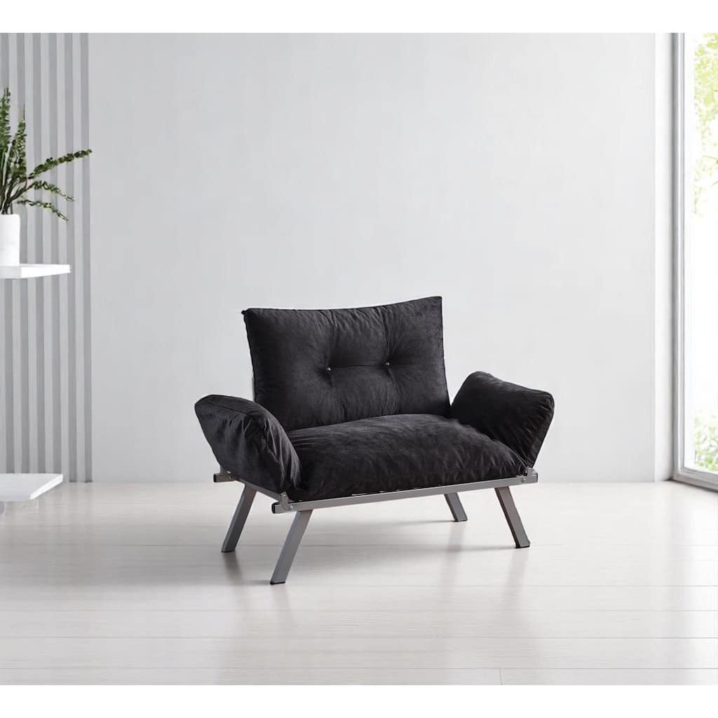 Alice Metal Frame Loveseat With Removable Cushions