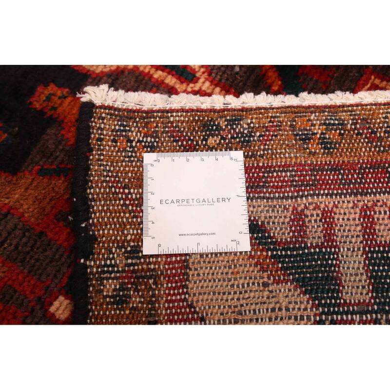 ECARPETGALLERY Hand-knotted Anadol Vintage Black, Red Wool Rug - 5'1 x 8'3