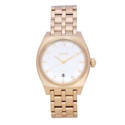 Nixon Men's The Monopoly Silver Dial Watch - A325-1219 - 6 (36)