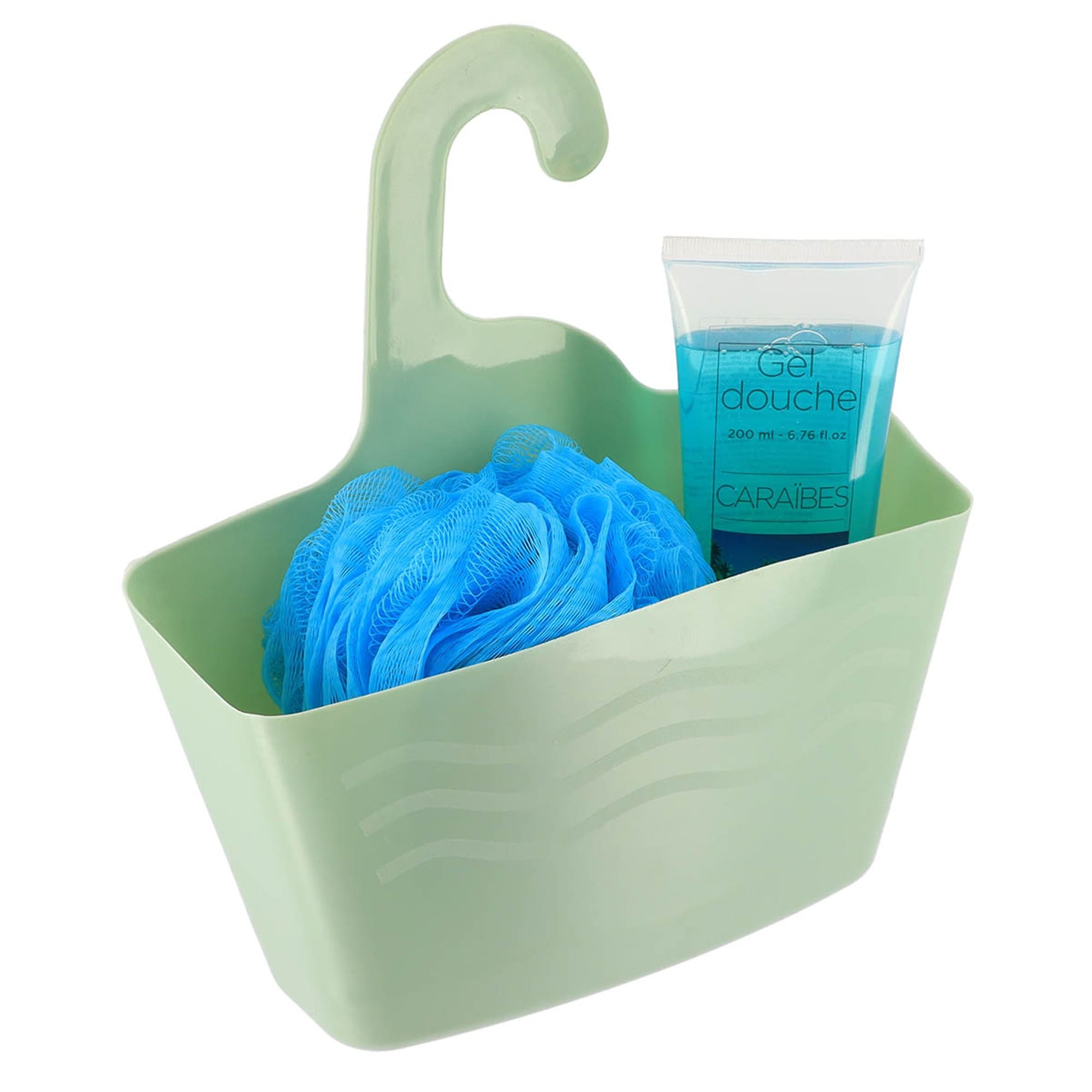 1pc Bathroom Portable Shower Basket Plastic Bathing Supplies Organizer For  College Dormitory, Home