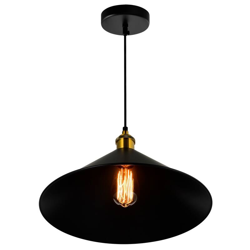 Brave 1 Light Black Mini Pendant
