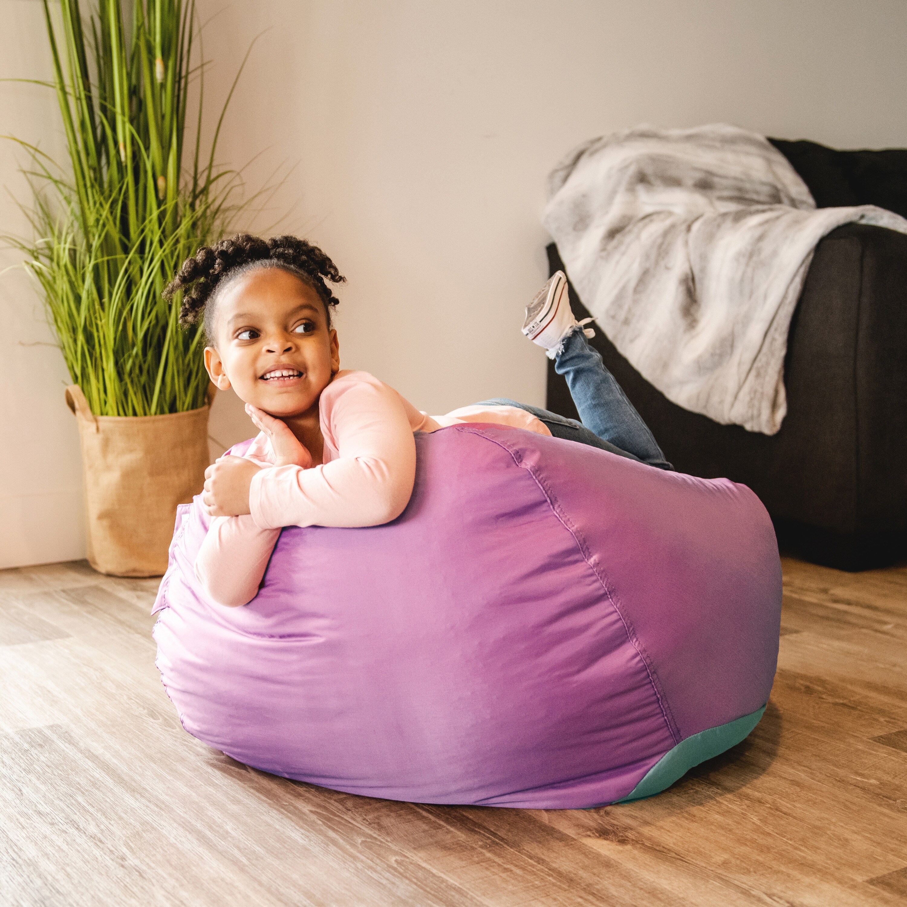 Big joe joey bean bag chair lilac online
