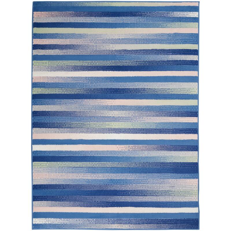 Nourison Whimsicle Modern Striped Abstract Area Rug