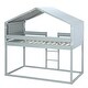 preview thumbnail 25 of 25, Twin Over Twin Bunk Bed with Tent and Fun Design