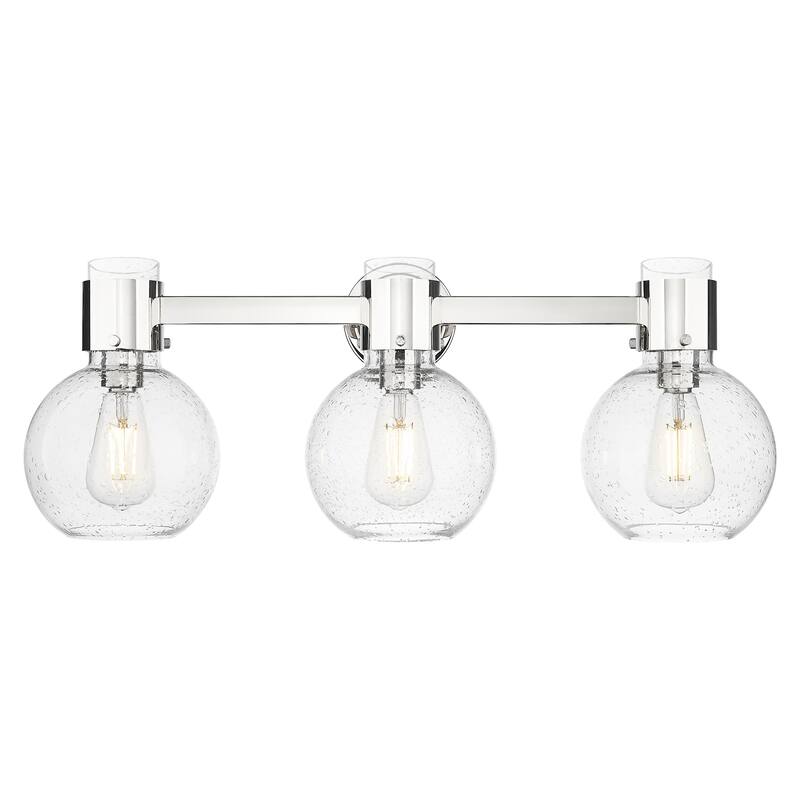 Innovations Lighting 464-3W-G464B-7SDY Lawton Sphere 3 Light 24" Wide - Polished Nickel