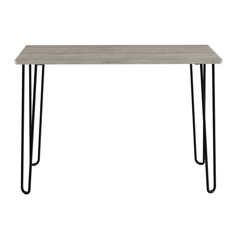 Lavish Home Modern Desk with Hairpin Legs