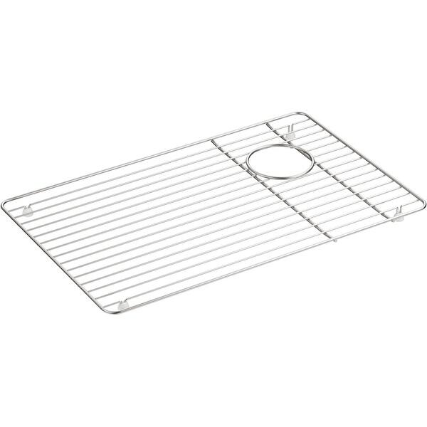 Shop Kohler K 9137 Riverby 22 1 2 L X 14 5 16 W Stainless Steel Basin Stainless Steel Overstock 28353762