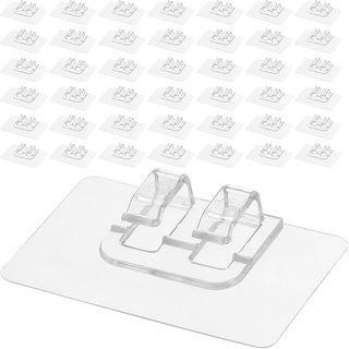 Hooks for String Lights Outdoor Light Clips Outdoor Adhesive - 2 Pack