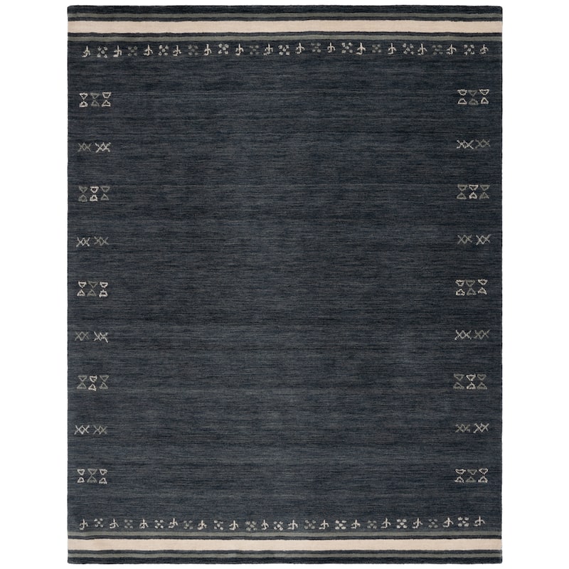 SAFAVIEH Handmade Himalaya Arusha Wool Rug - 12' x 16' - Charcoal
