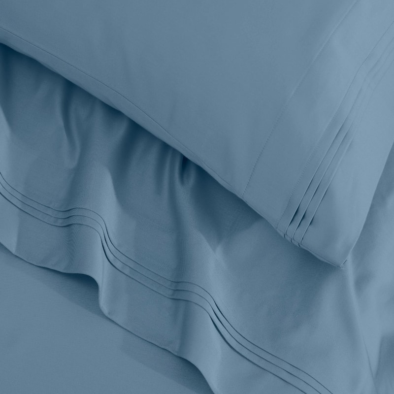 Blue Nile Mills 1500 Thread Count Egyptian Cotton Deep Pocket Solid Sheet Set