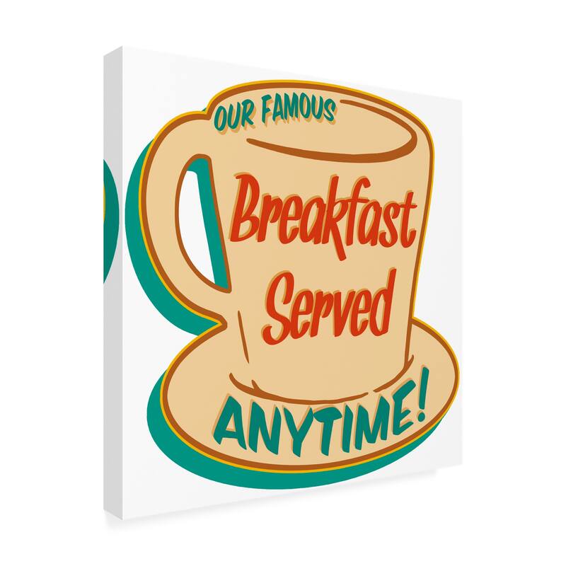 'Breakfast Served' Canvas Art Bed Bath & Beyond 39505196